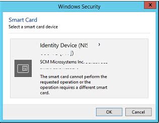 connect a smart card error windows 8|smart card error requires drivers.